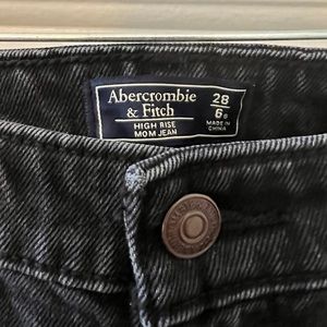 Abercrombie & Fitch Curve Love High Rise Mom Jean